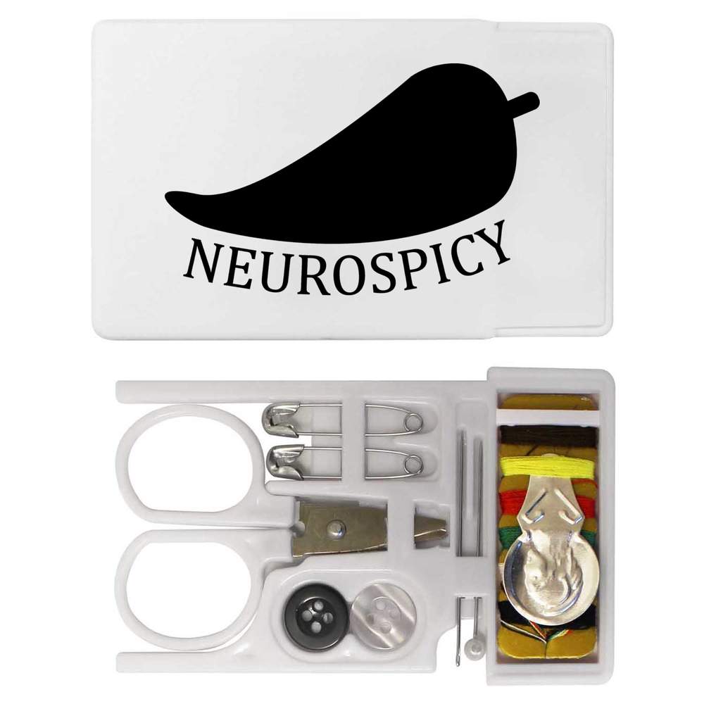 'Neurospicy Chili' Mini Travel Sewing Kit (SE00035996)