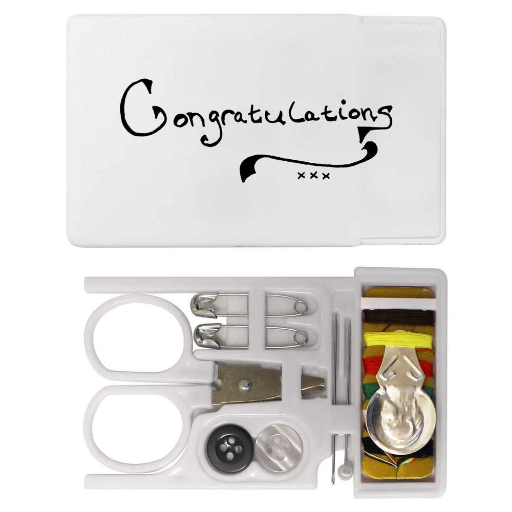 'Congratulations' Mini Travel Sewing Kit (SE00041167)