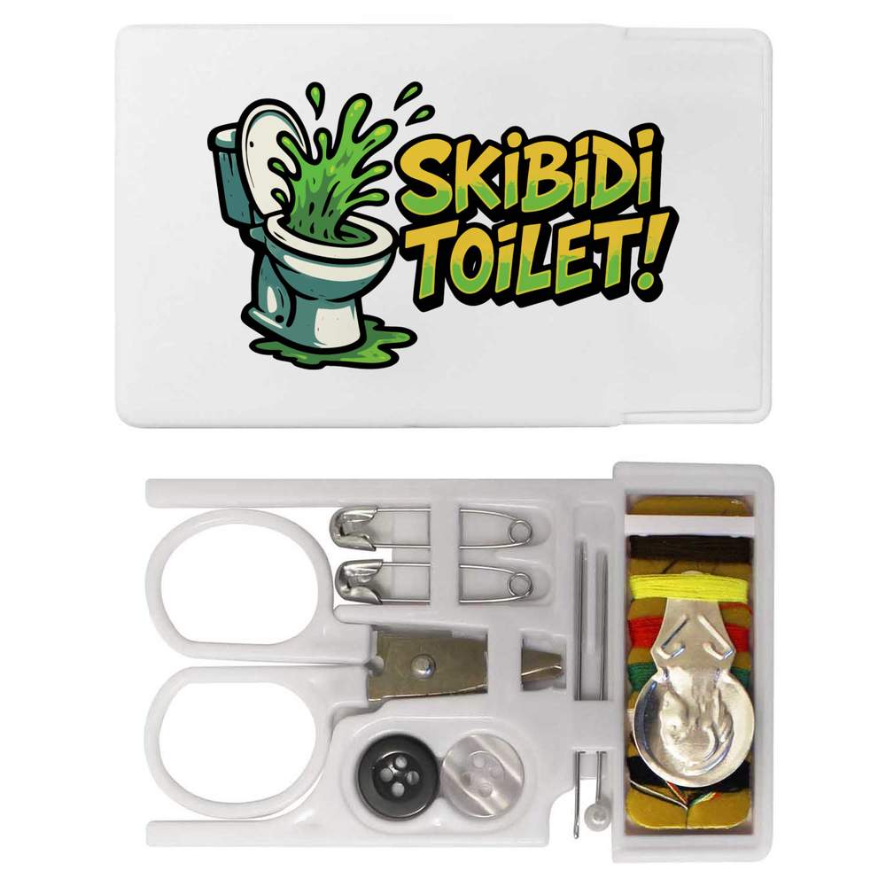 'Skibidi Toilet!' Mini Travel Sewing Kit (SE00042007)