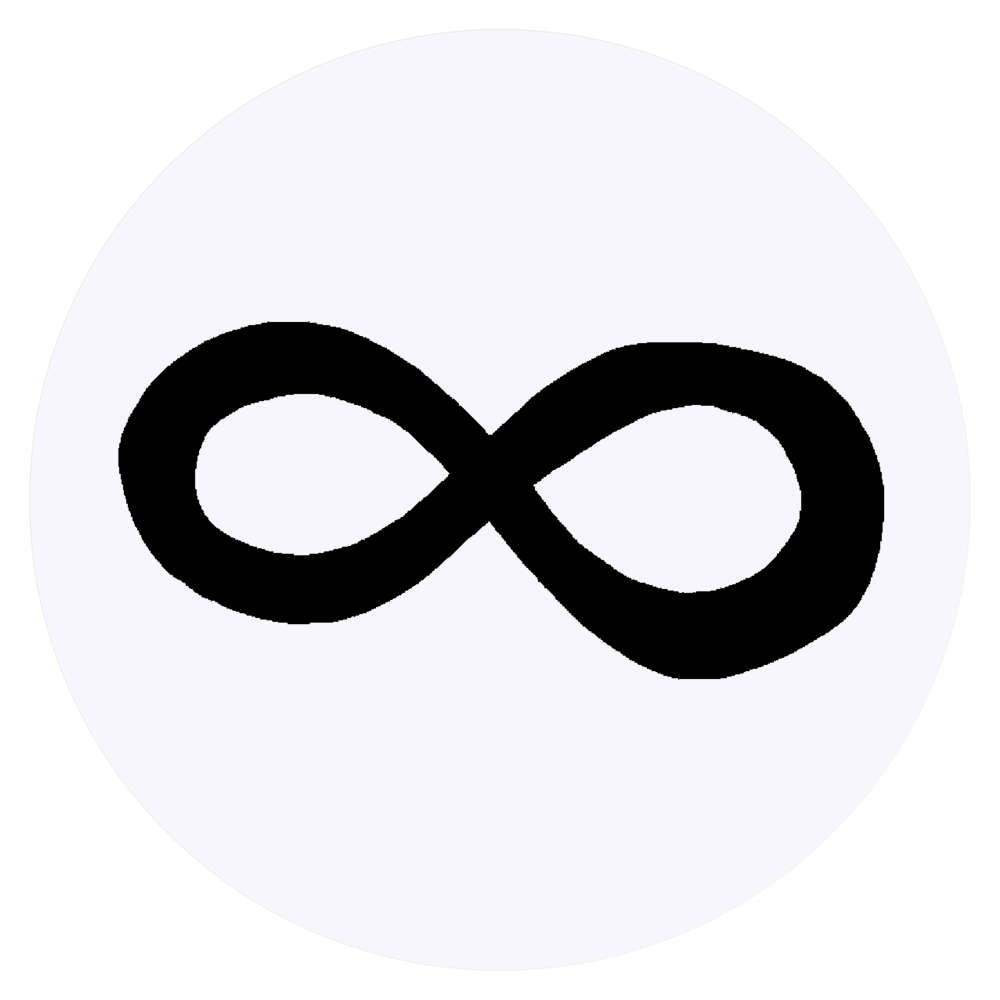 24 x 'Infinity Symbol' Stickers - for Crafts, Scrapbooking and Labelling (SK00000925)