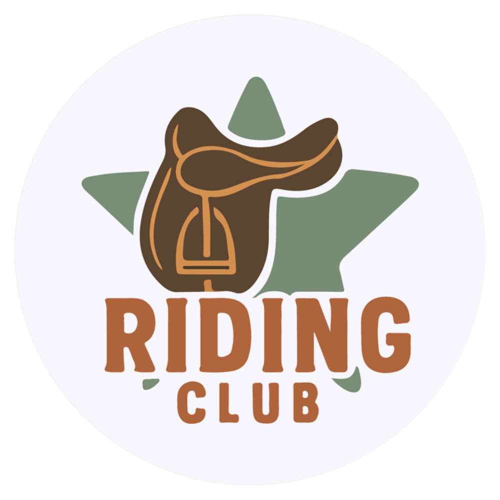 24 x 'Riding Club Saddle Emblem' Stickers - for Crafts, Scrapbooking and Labelling (SK00073739)