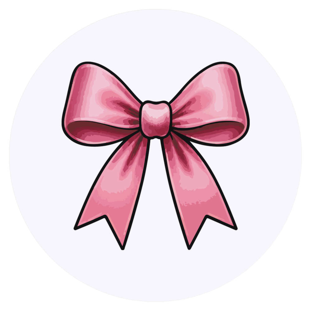24 x 'Ribbon Bow' Stickers - for Crafts, Scrapbooking and Labelling (SK00074716)