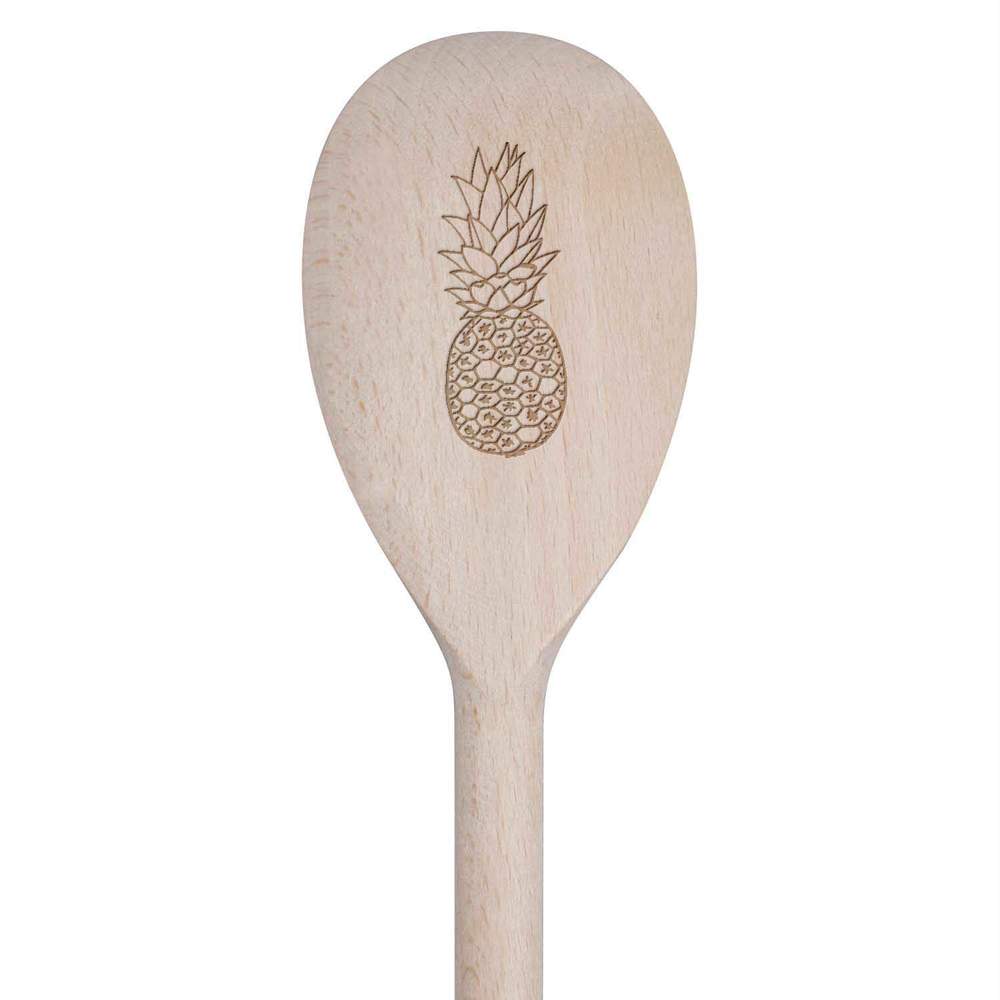 30cm 'Pineapple' Wooden Cooking Spoon (SO00002090)