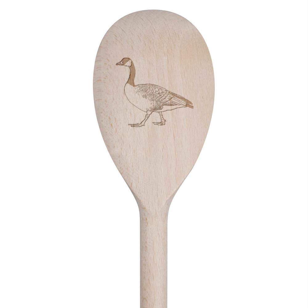 30cm 'Canadian Goose' Wooden Cooking Spoon (SO00014635)