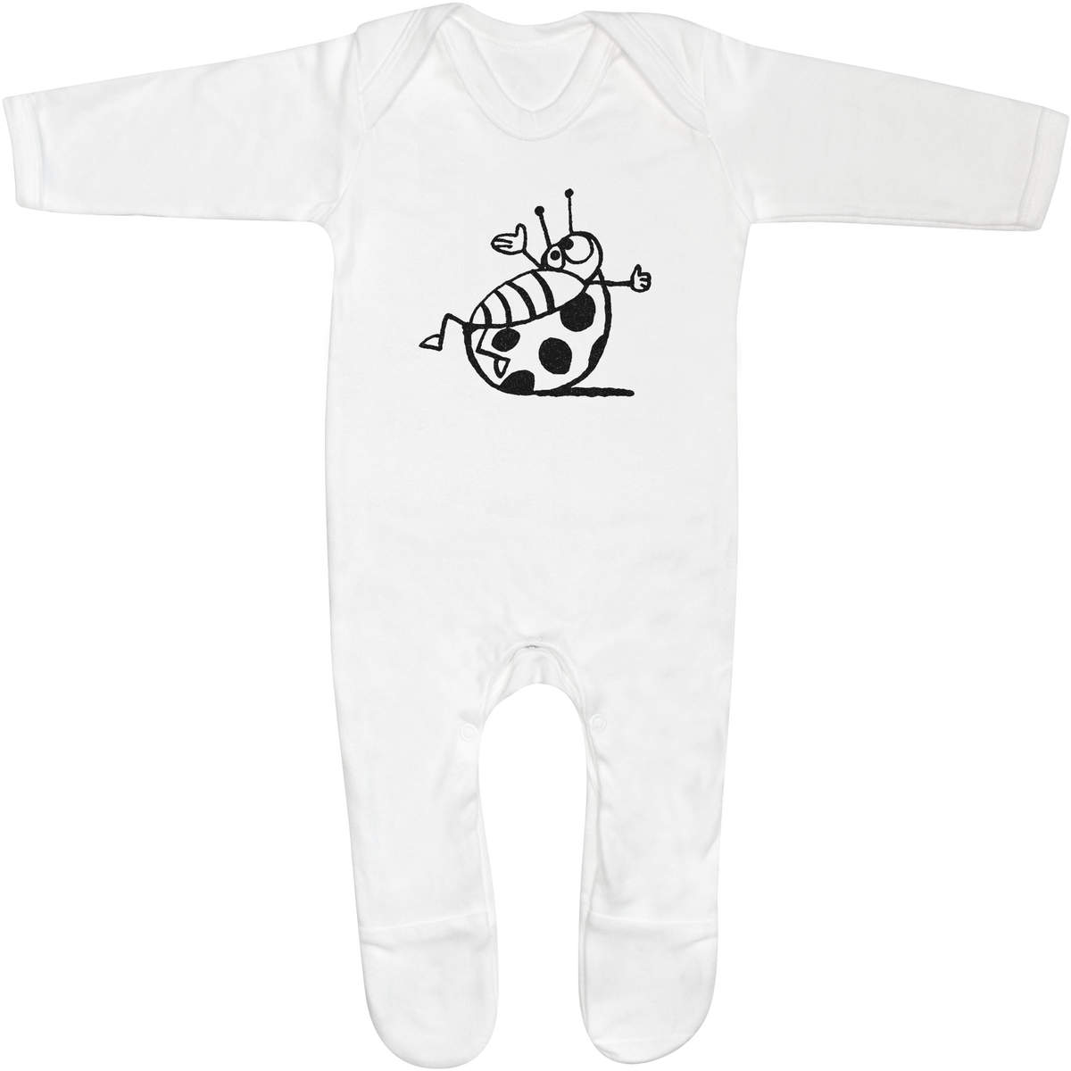 'Ladybird' Baby Romper Jumpsuits / Sleep suits (SS000646)