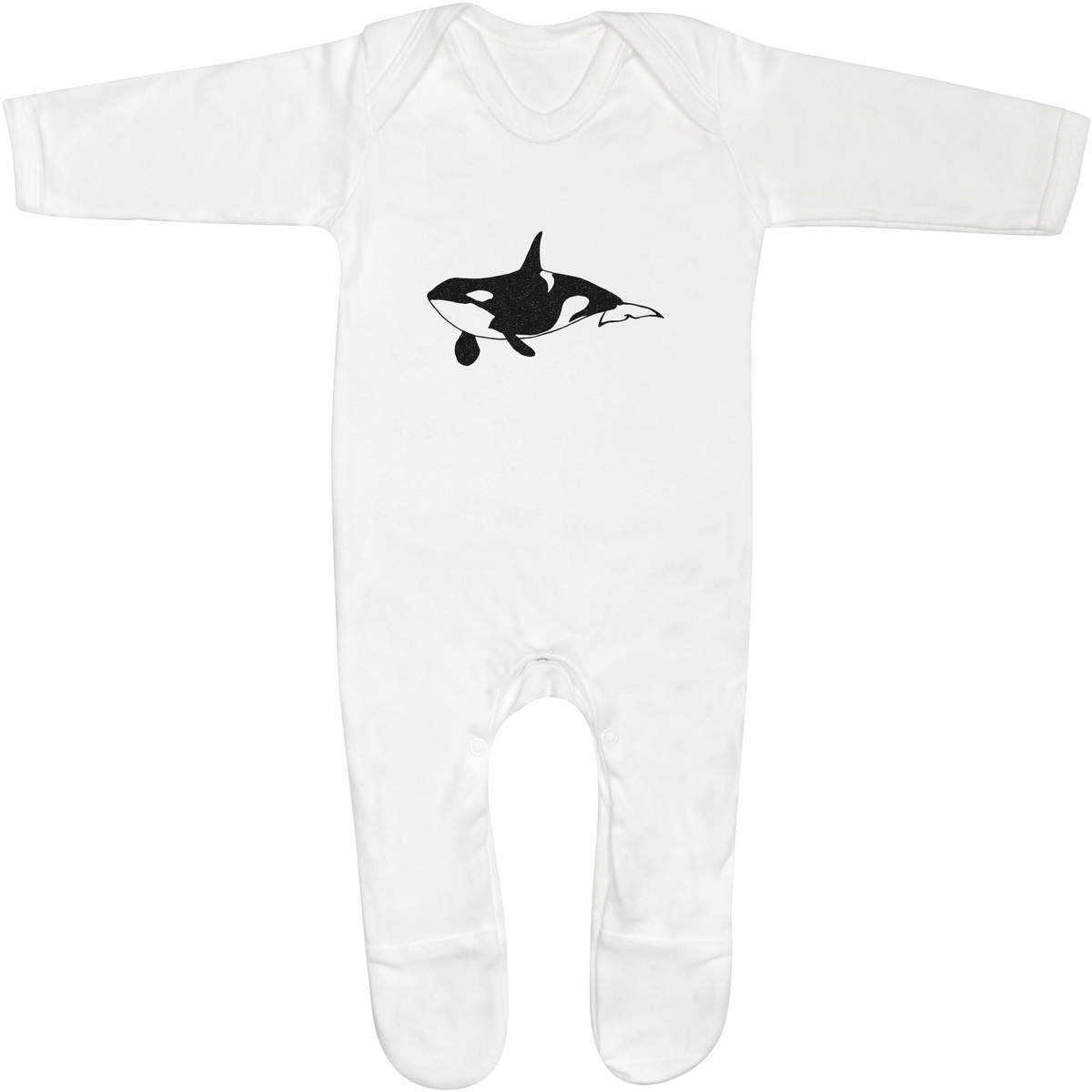 'Killer Whale' Baby Romper Jumpsuits / Sleep suits (SS003360)