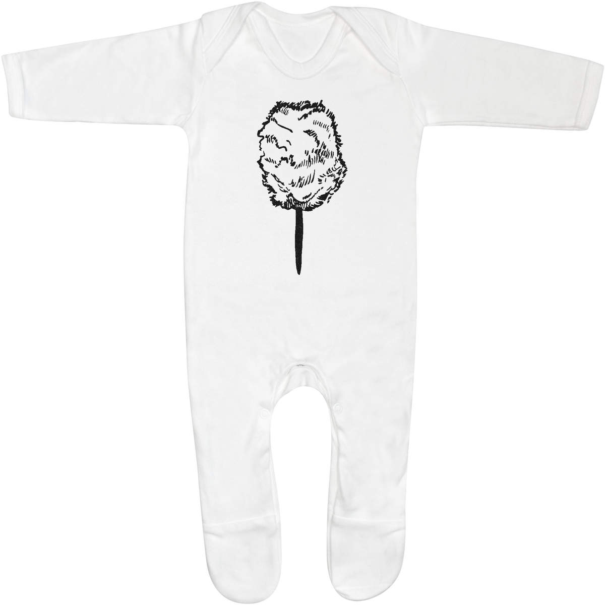 'Candy Floss' Baby Romper Jumpsuits / Sleep suits (SS007831)