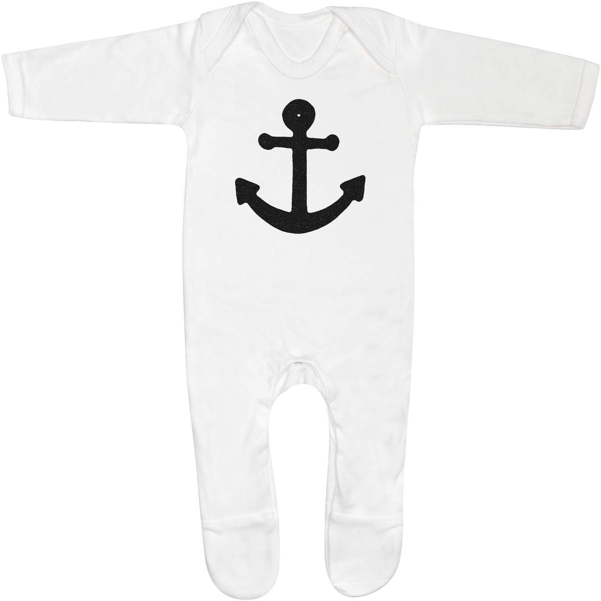 'Ship Anchor' Baby Romper Jumpsuits / Sleep suits (SS017945)
