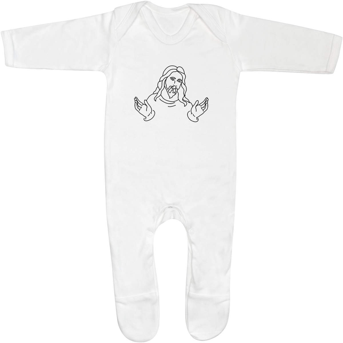 'Jesus Christ' Baby Romper Jumpsuits / Sleep suits (SS018955)
