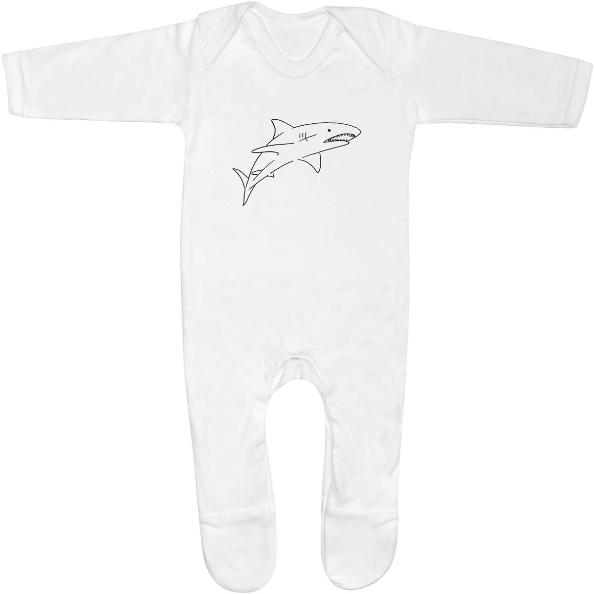 'Shark' Baby Romper Jumpsuits / Sleep suits (SS020186)