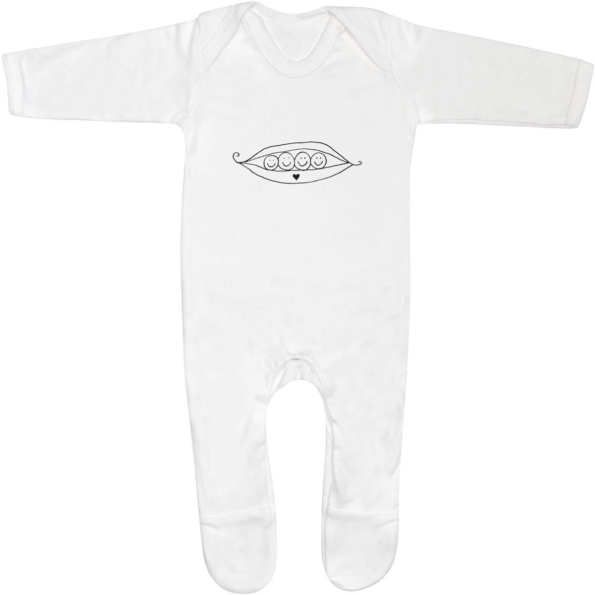 'Peas in a Pod' Baby Romper Jumpsuits / Sleep suits (SS041202)