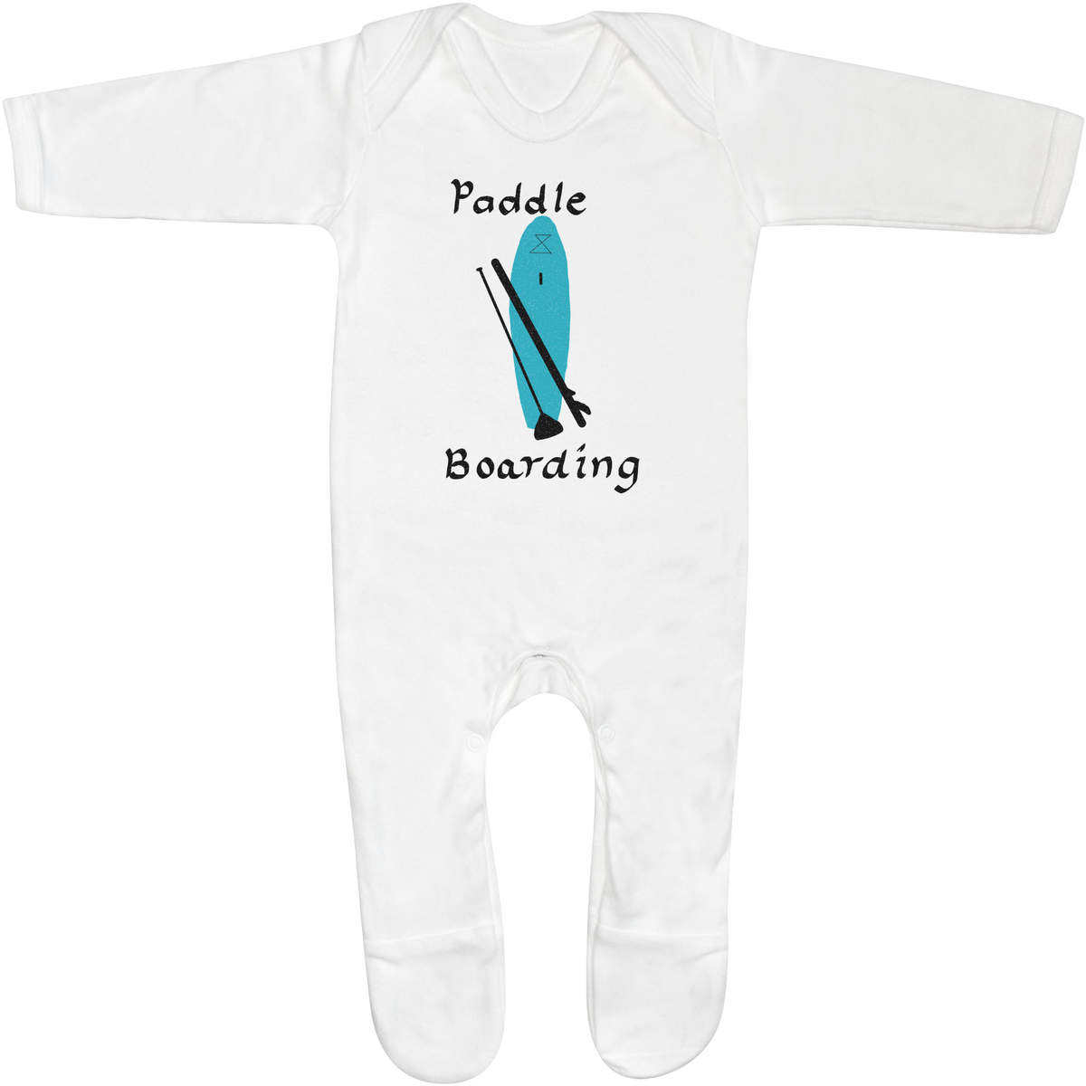'The Joy of Paddle Boarding' Baby Romper Jumpsuits / Sleep suits (SS043489)