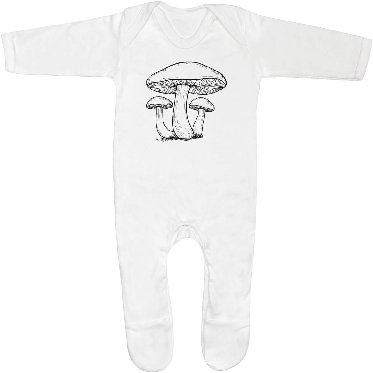 'Three Mushrooms' Baby Romper Jumpsuits / Sleep suits (SS052469)