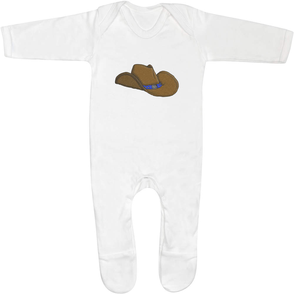 'Cowboy Hat' Baby Romper Jumpsuits / Sleep suits (SS029251) - Picture 13 of 24