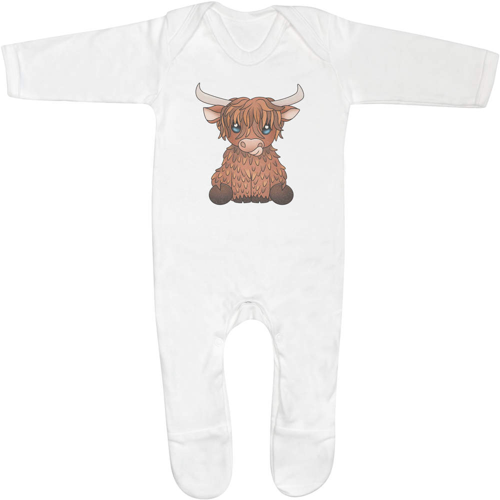 'Highland Cow' Bebé Mameluco Monos / Trajes de dormir (SS037311) - Imagen 19 de 24