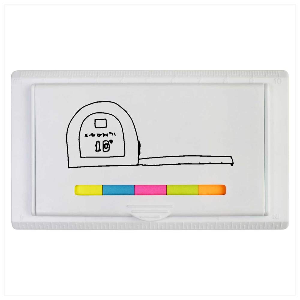 'Tape Measure' Sticky Note Ruler Pad (ST00009026)