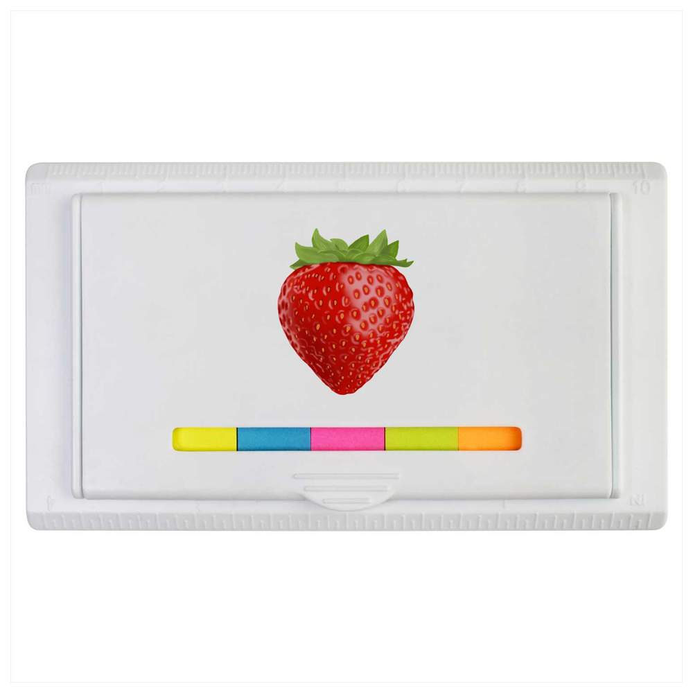 'Strawberry' Sticky Note Ruler Pad (ST00012553)