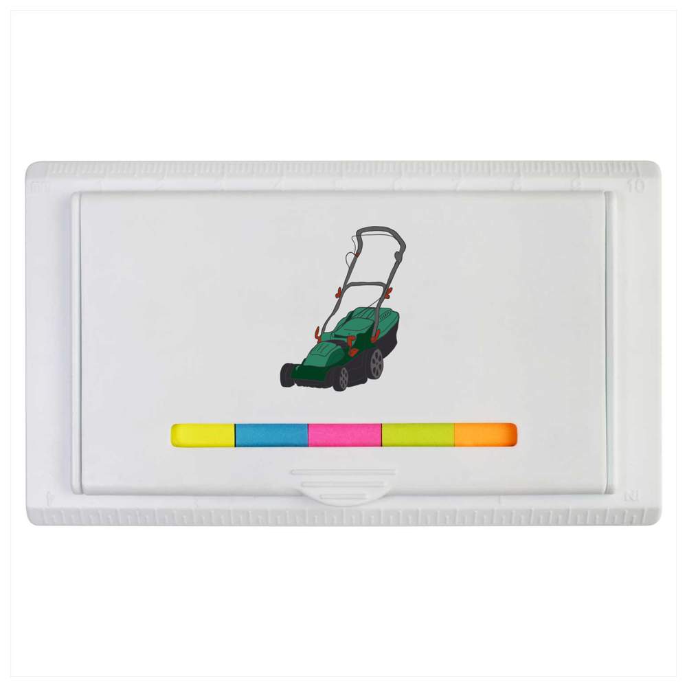 'Lawn Mower' Sticky Note Ruler Pad (ST00013228)