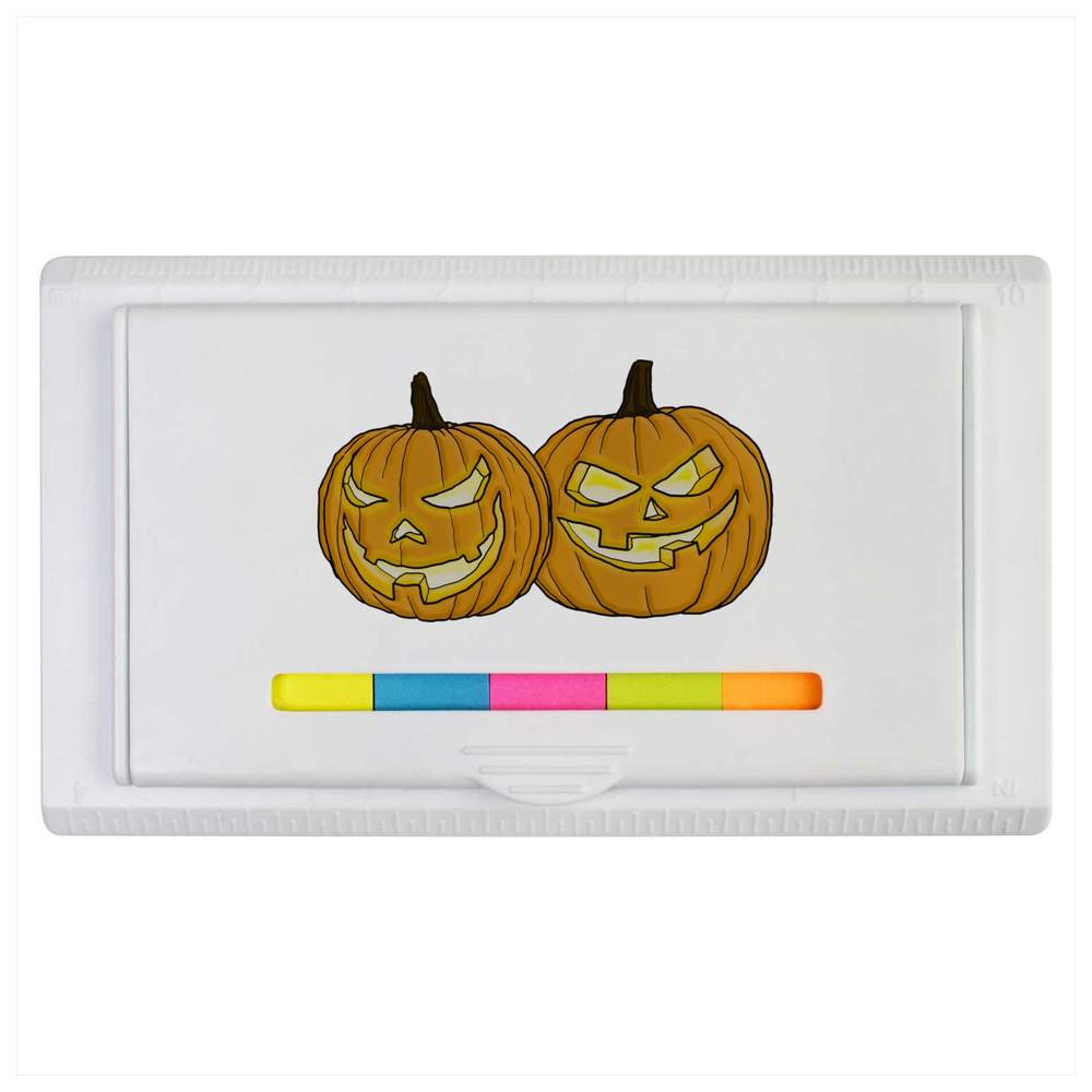 'Halloween Pumpkins' Sticky Note Ruler Pad (ST00016386)