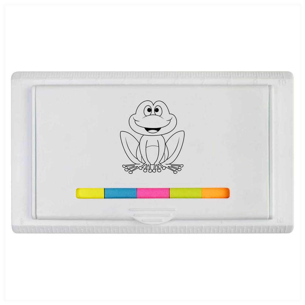 'Happy Frog' Sticky Note Ruler Pad (ST00016540)