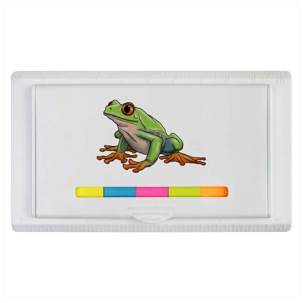 'Rainforest Tree Frog' Sticky Note Ruler Pad (ST00018629)