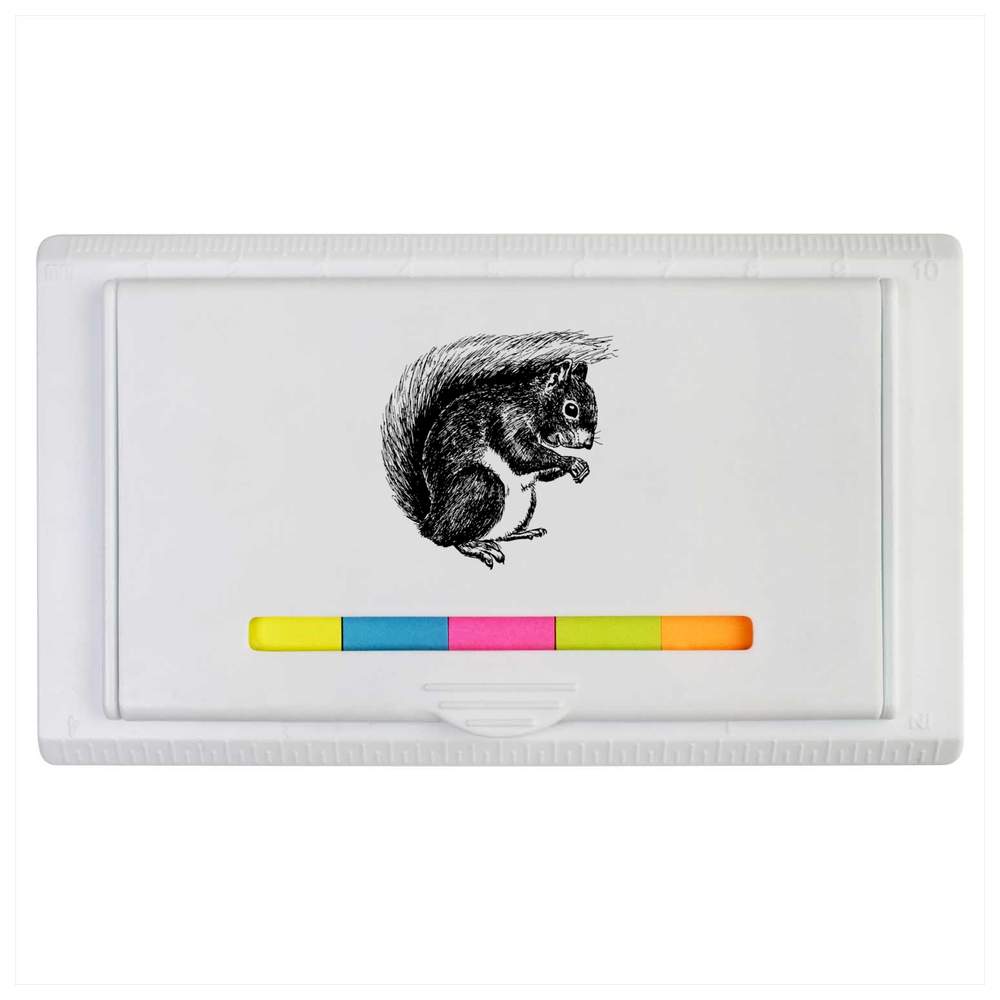 'Squirrel' Sticky Note Ruler Pad (ST00020059)