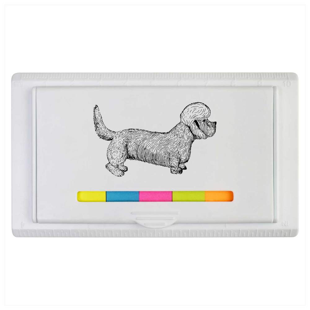 'Dandie Dinmont Terrier' Sticky Note Ruler Pad (ST00021999)