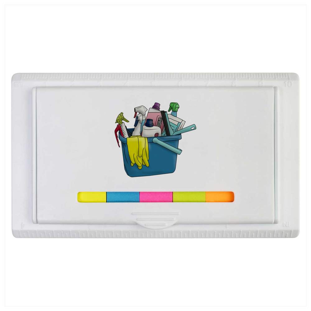 'Cleaning Products' Sticky Note Ruler Pad (ST00022151)