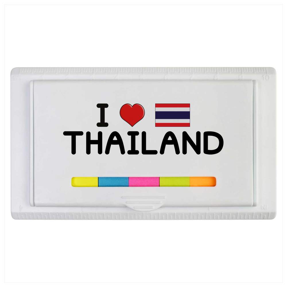 'I Love Thailand' Sticky Note Ruler Pad (ST00023091)