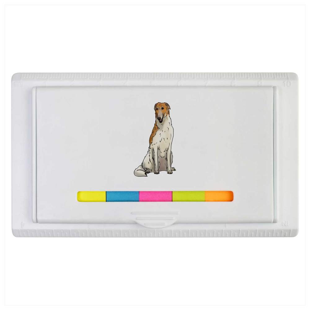 'Borzoi' Sticky Note Ruler Pad (ST00024172)