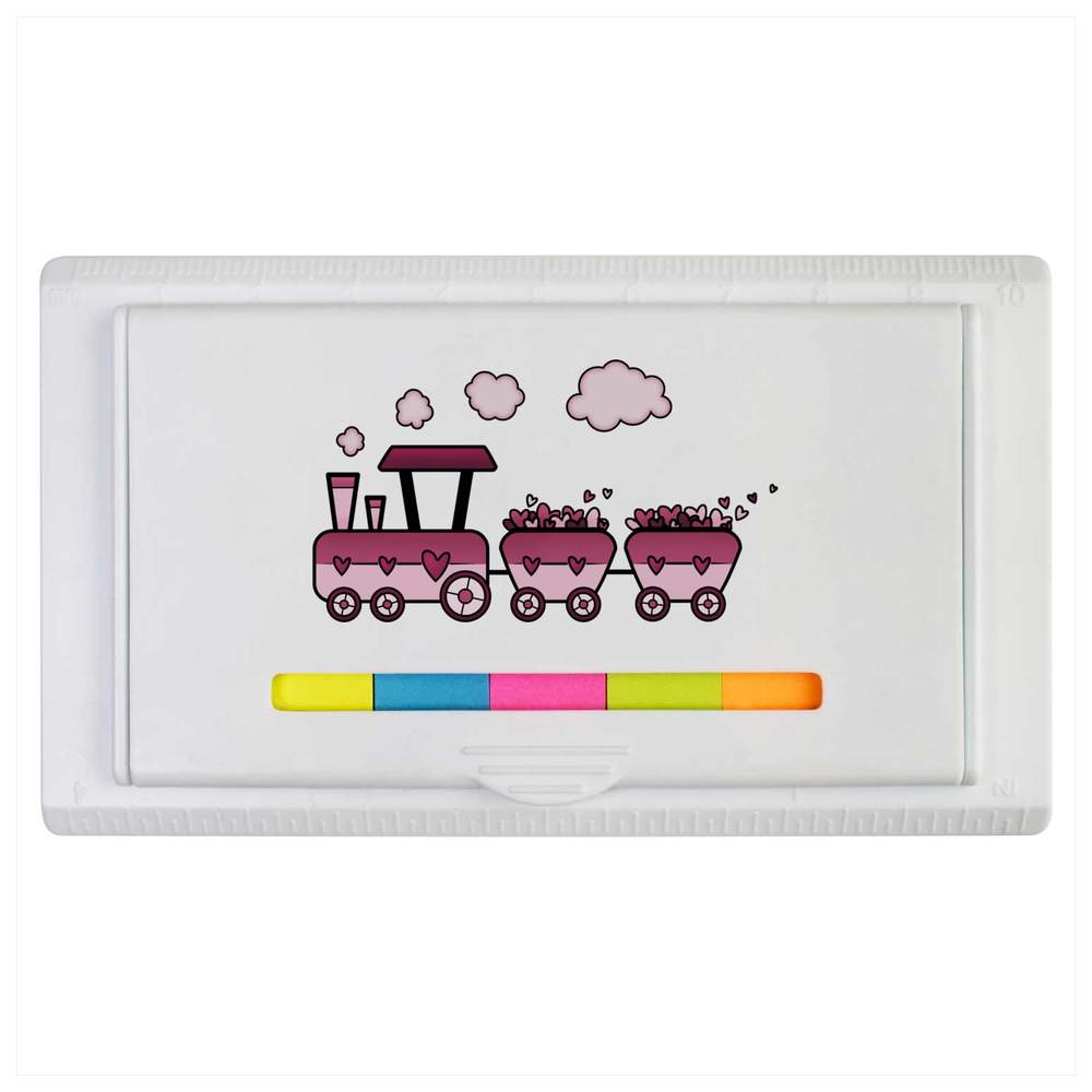 'Love Train' Sticky Note Ruler Pad (ST00025522)