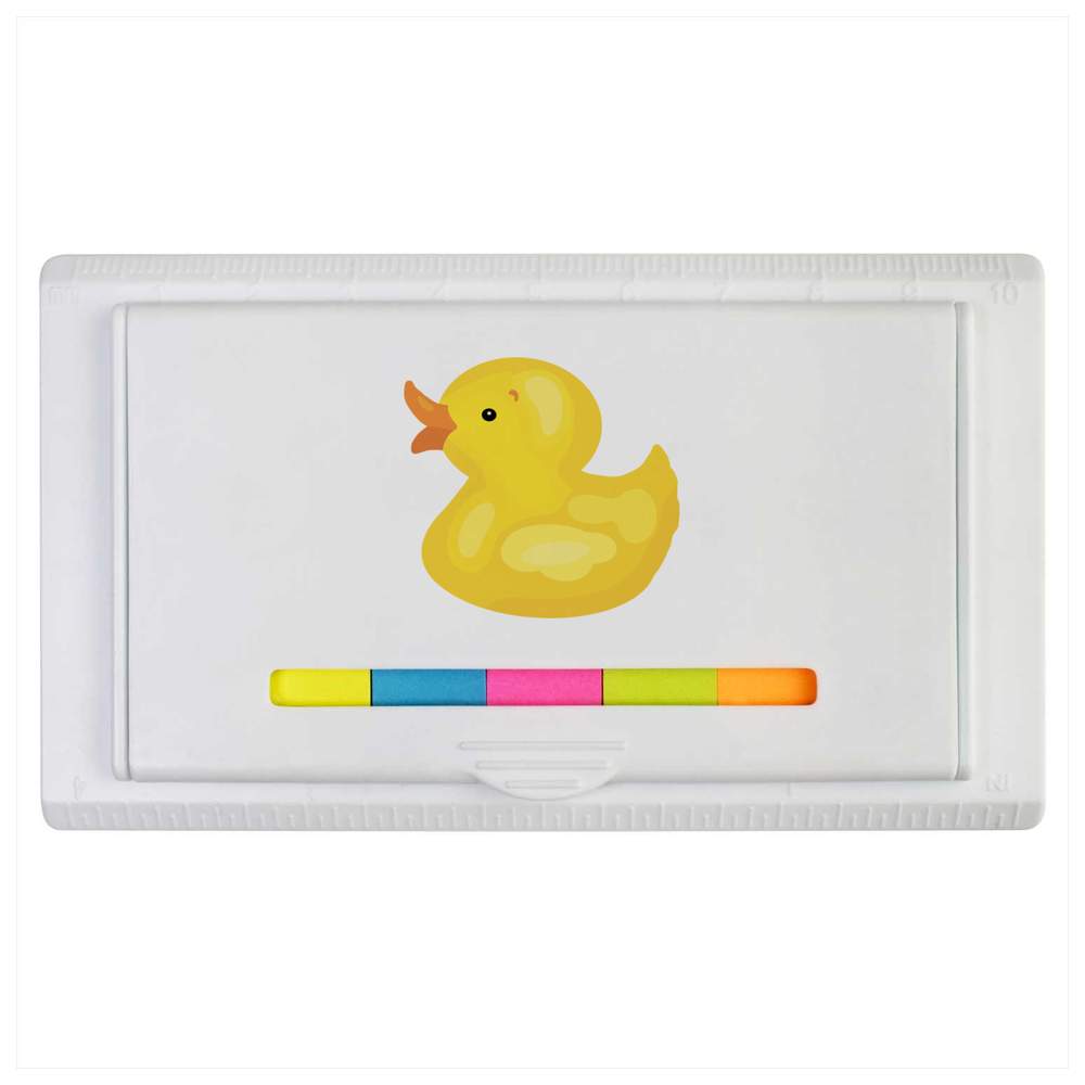 'Bath Toy Duck' Sticky Note Ruler Pad (ST00033830)