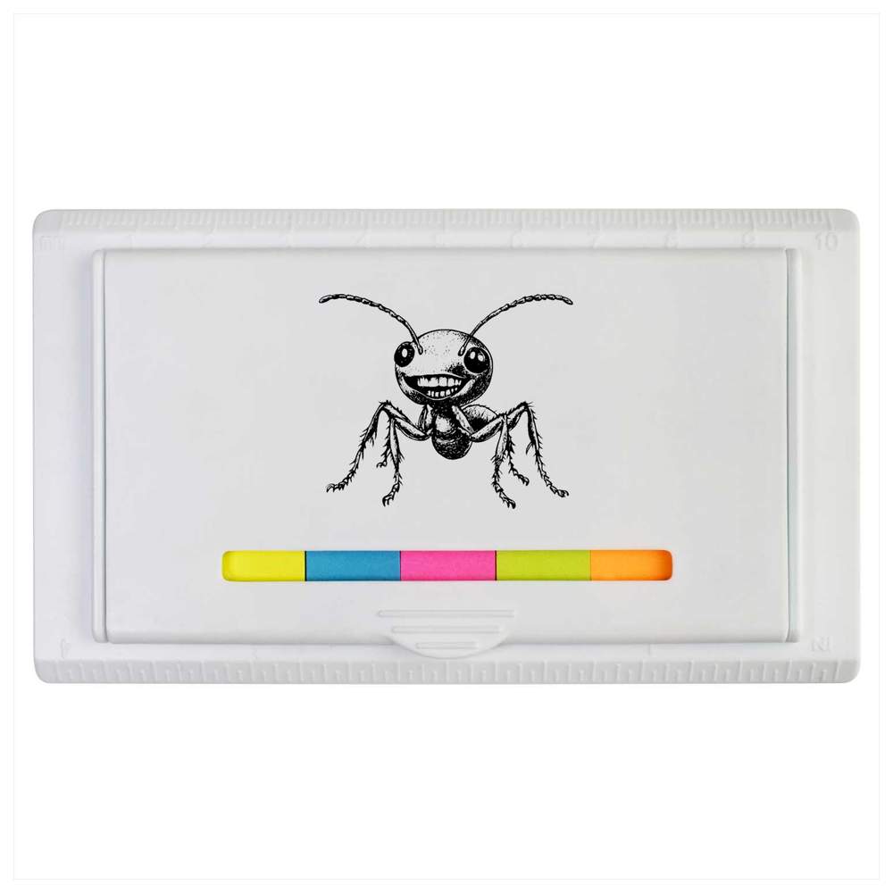 'Happy Ant' Sticky Note Ruler Pad (ST00034382)