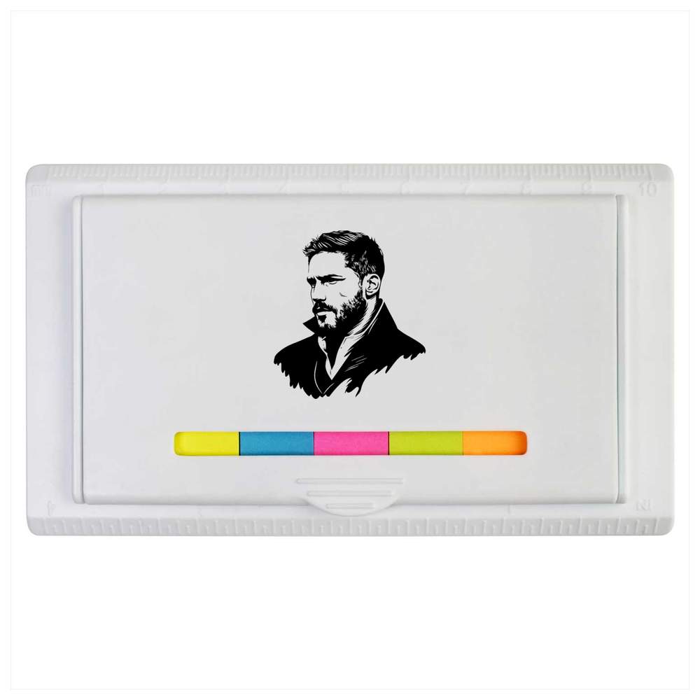 'Masculine Man' Sticky Note Ruler Pad (ST00034619)