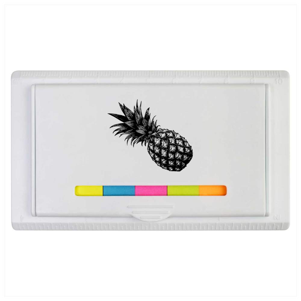 'Single Pineapple' Sticky Note Ruler Pad (ST00039067)