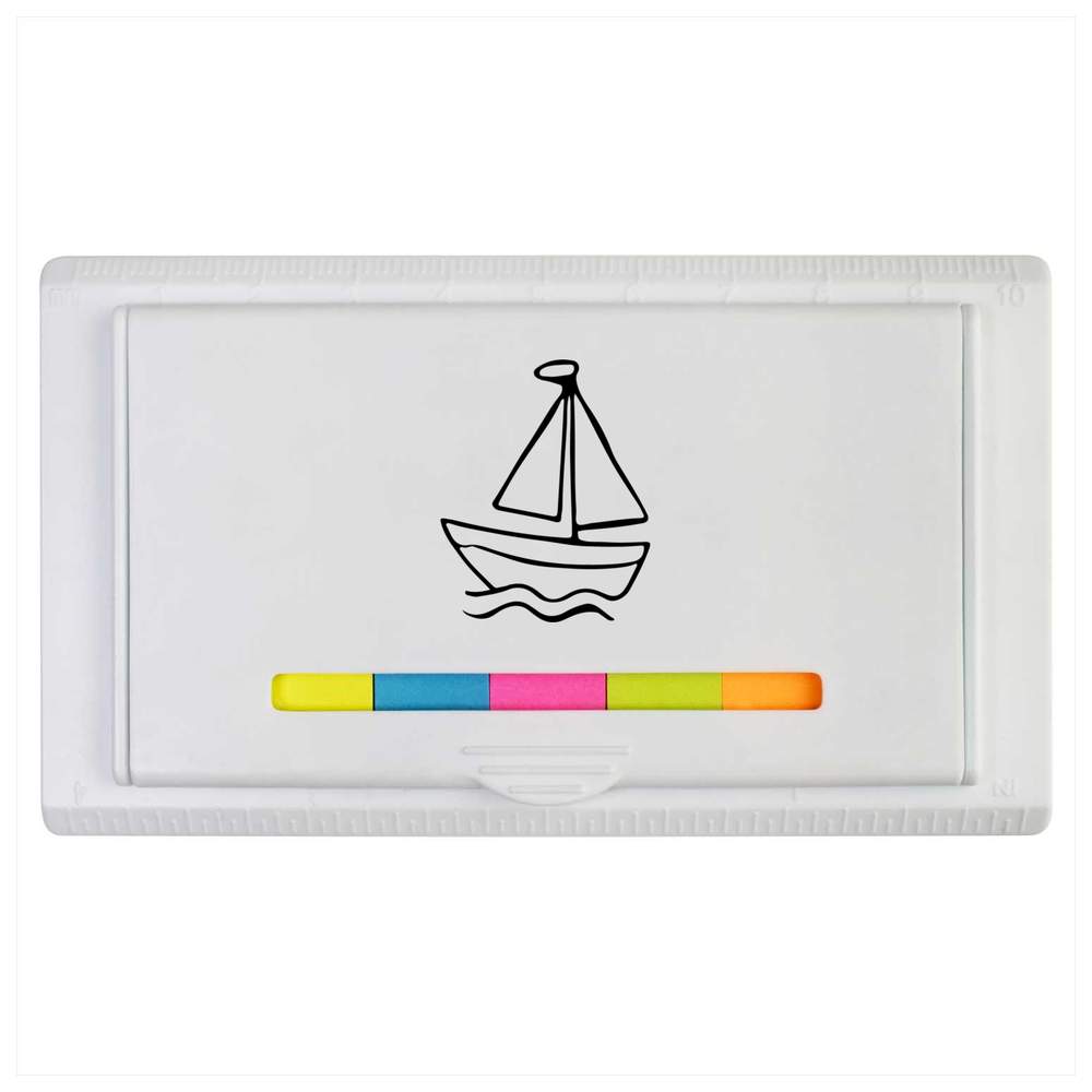 'Sail Boat Toy' Sticky Note Ruler Pad (ST00039790)