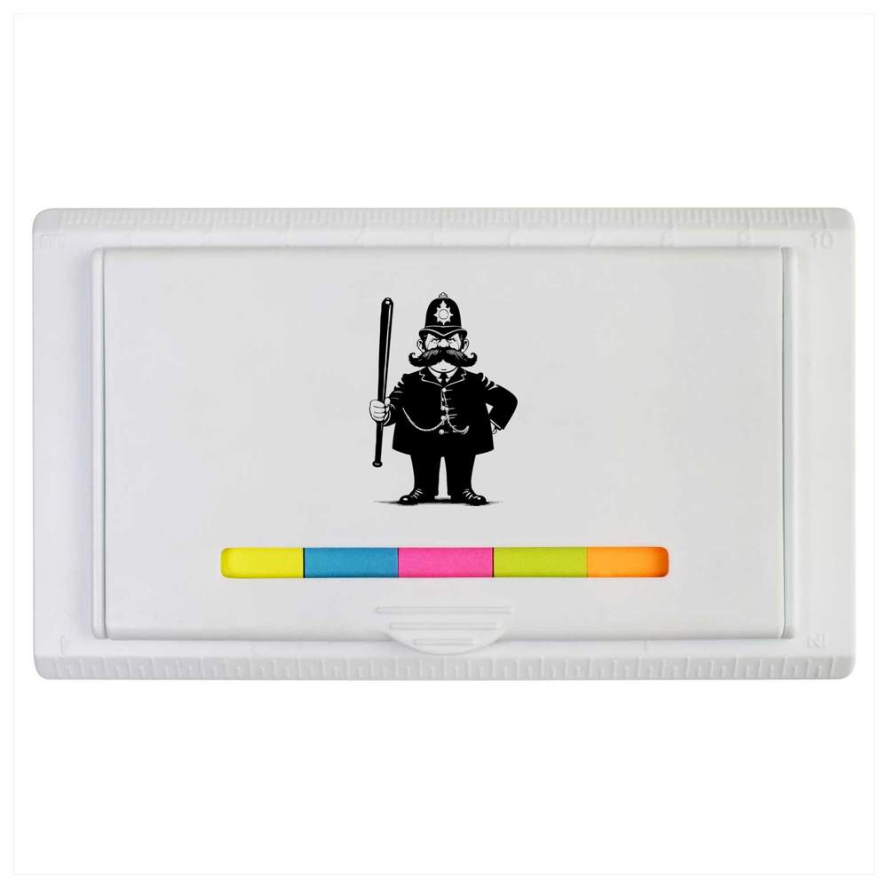 'British Bobby On The Beat' Sticky Note Ruler Pad (ST00040908)