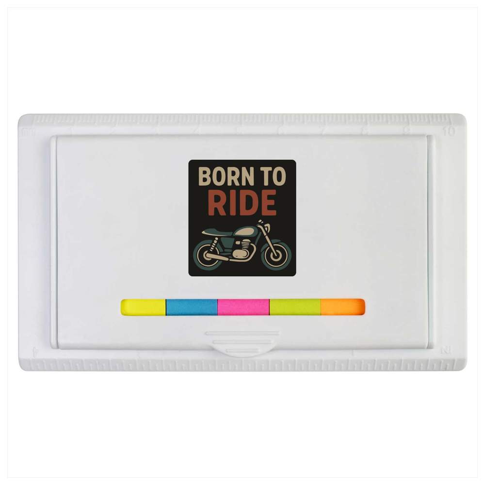 'Ride Lifestyle Design' Sticky Note Ruler Pad (ST00041155)