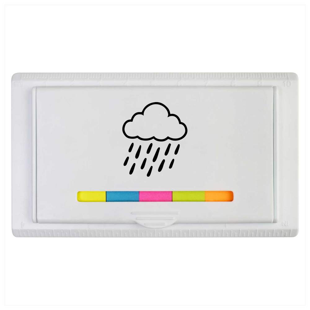 'Rain Cloud' Sticky Note Ruler Pad (ST00041431)