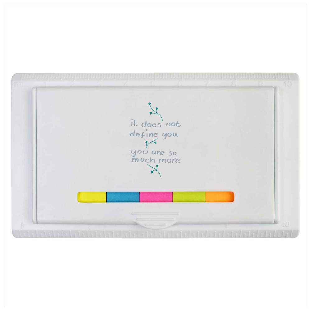 'It Does Not Define You' Sticky Note Ruler Pad (ST00042102)