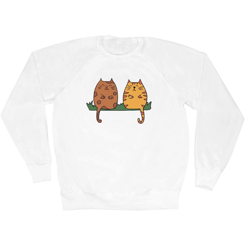 Sudadera / Suéter / Jersey 'Two Cats' Adulto (SW040641) - Imagen 4 de 5
