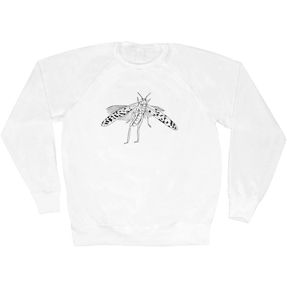 Large 'Flying Locust' Adult Sweatshirt / Sweater / Jumper (SW00152955)