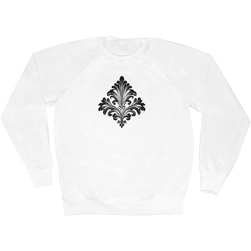Large 'Decorative Acanthus Leaves ' Adult Sweatshirt / Sweater / Jumper (SW00167107)