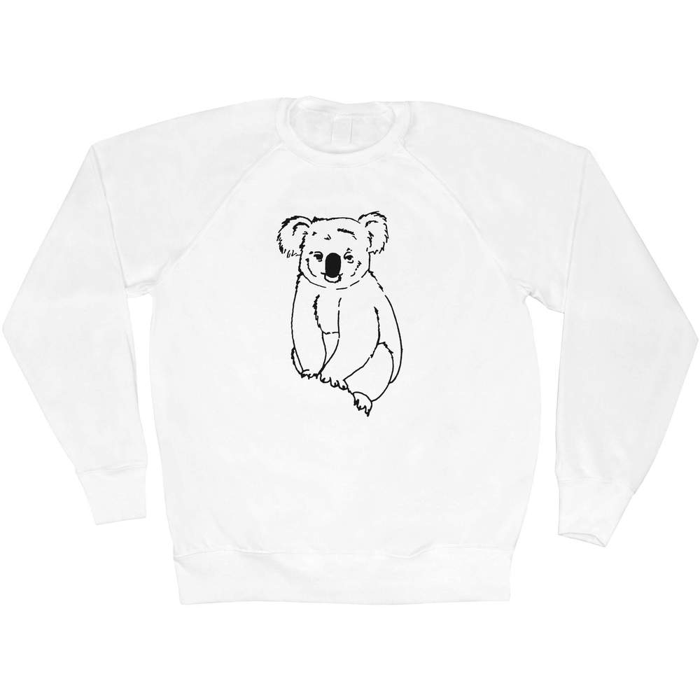 Medium 'Koala Bear' Adult Sweatshirt / Sweater / Jumper (SW00024502)
