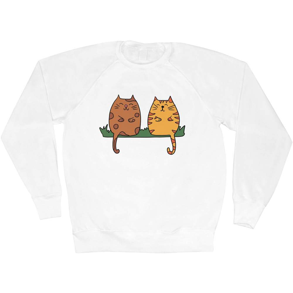 Sudadera / Suéter / Jersey 'Two Cats' Adulto (SW040641) - Imagen 3 de 5