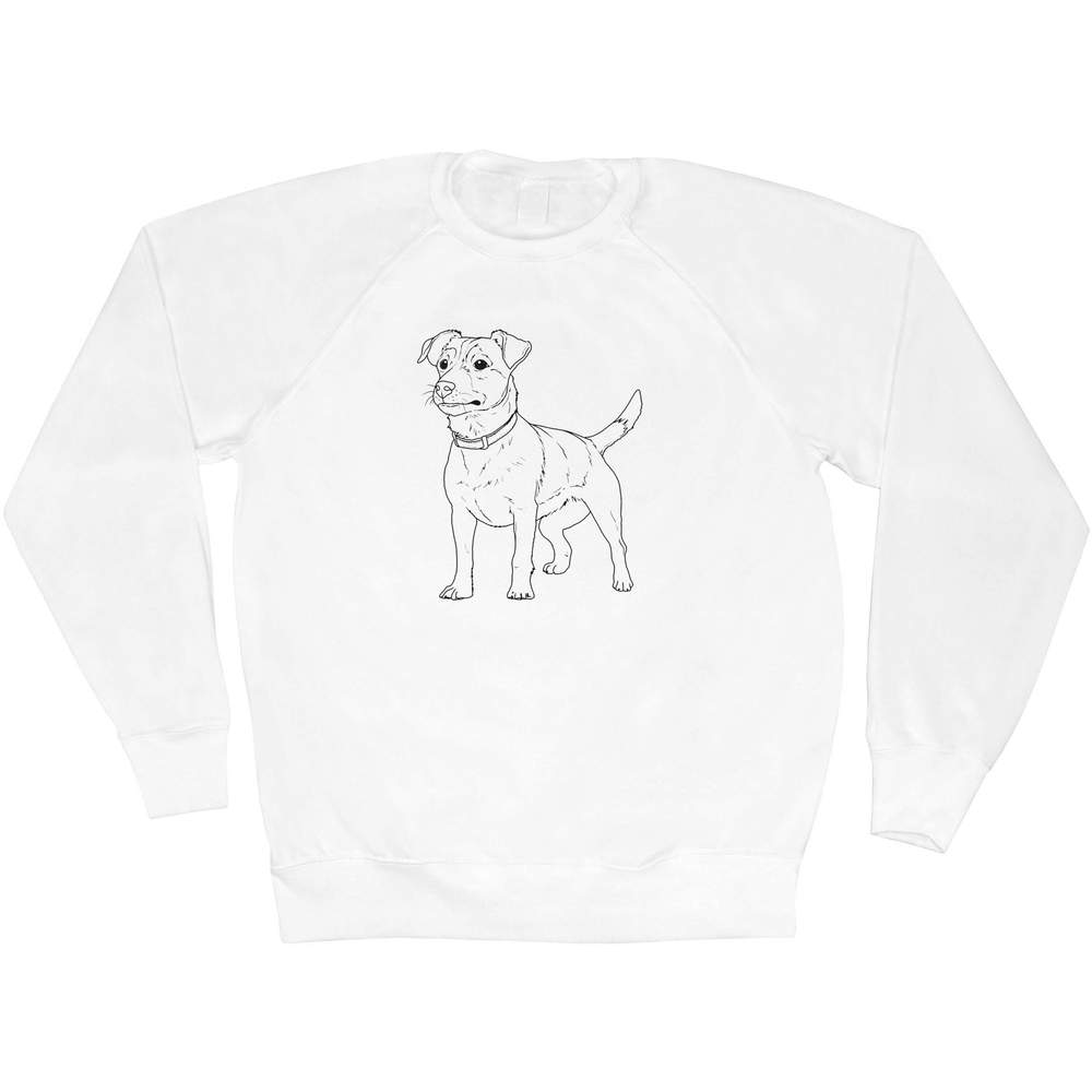 Medium 'Jack Russell Terrier' Adult Sweatshirt / Sweater / Jumper (SW00165934)