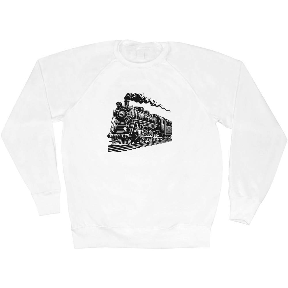 Medium 'Steam Railway Locomotive' Adult Sweatshirt / Sweater / Jumper (SW00166790)