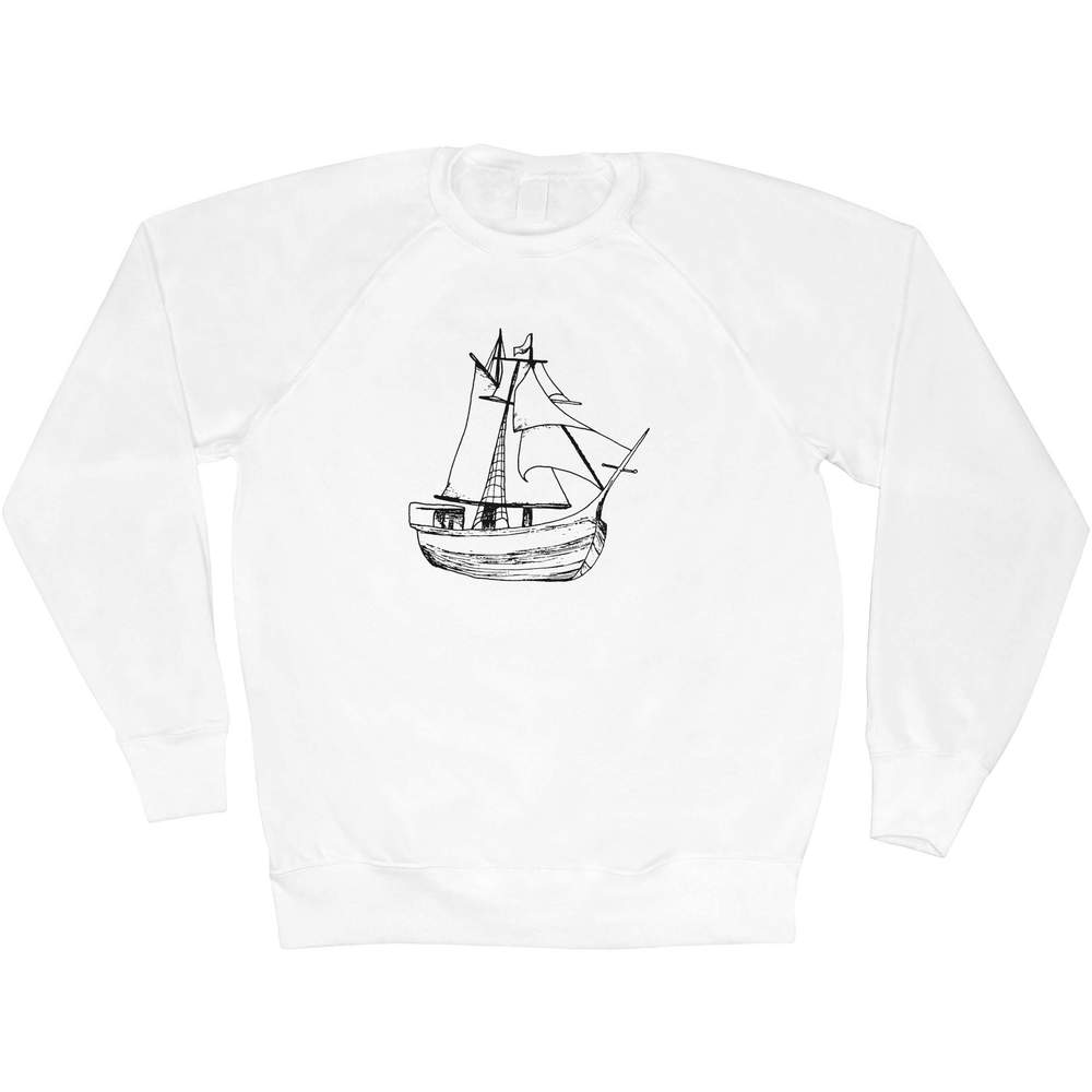 'Sailing Ship' Adult Sweatshirt / Sweater / Jumper (SW011372)