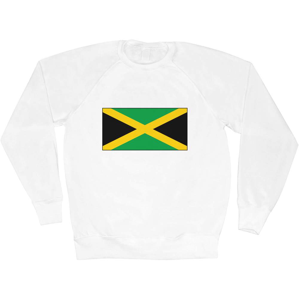 'Jamaica Flag' Adult Sweatshirt / Sweater / Jumper (SW023023)