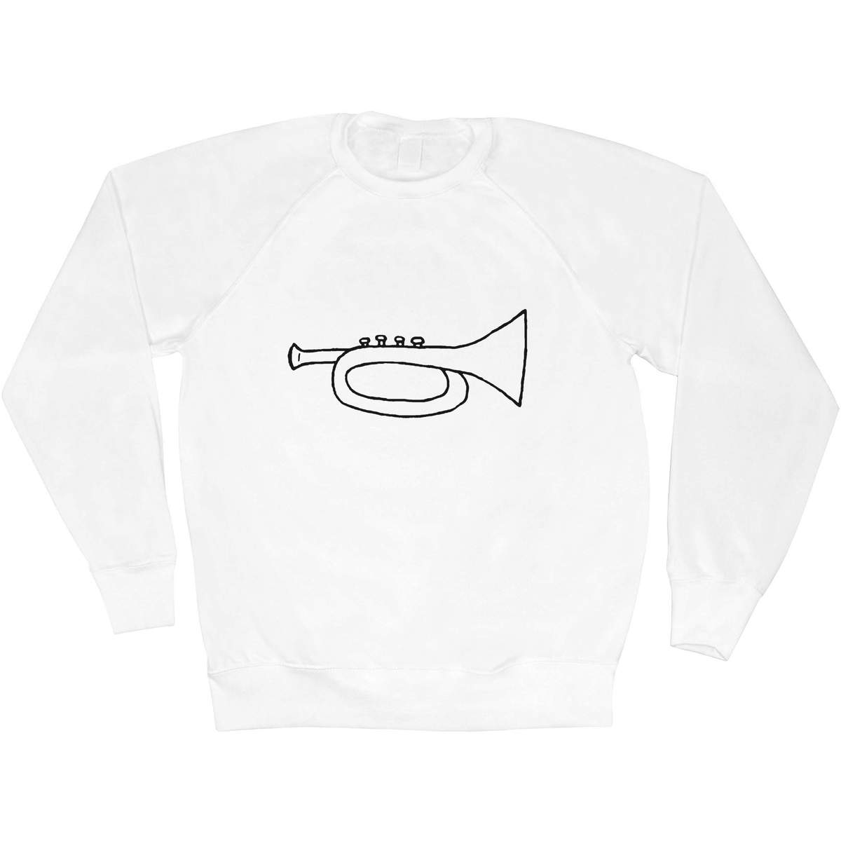 'Trumpet' Adult Sweatshirt / Sweater / Jumper (SW024355)